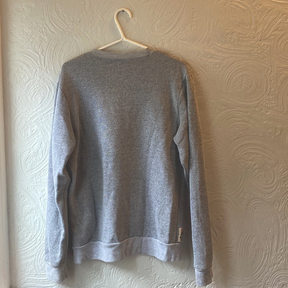 Grey Heather Women’s Size M sweatshirt with “Dance Records” print in black. - Picture 2 of 6